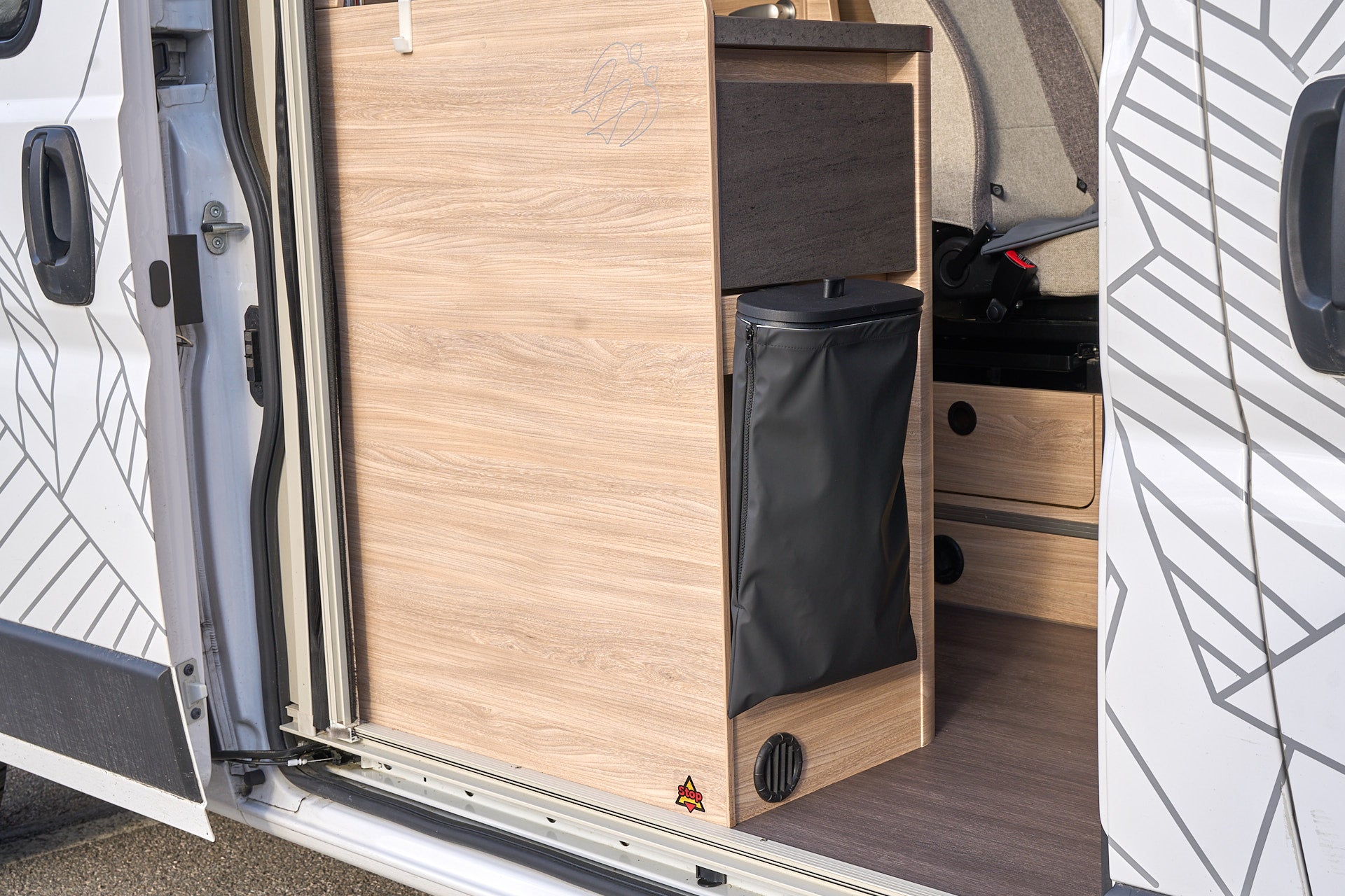 Adapter für Flextrash/VarioTrash an Korpus