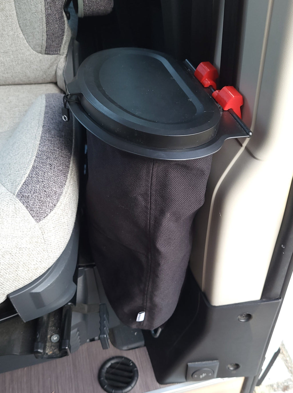 Adapter für Flextrash/VarioTrash an Fiat Ducato